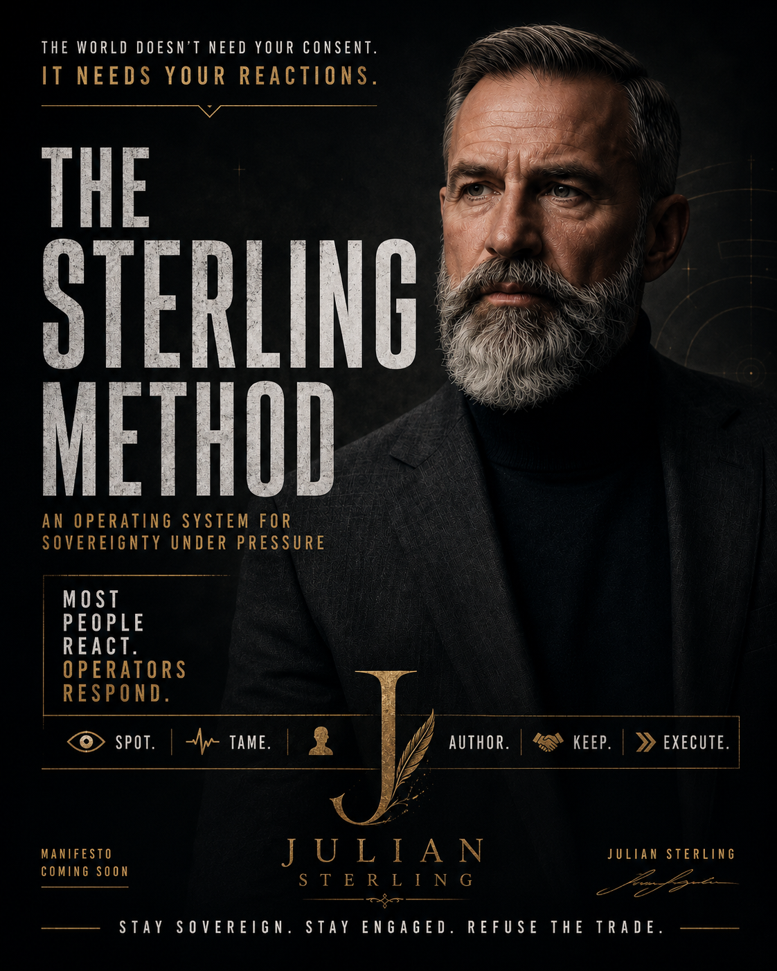 The Sterling Method manifesto poster
